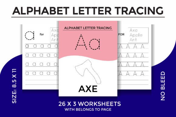 Alphabet Letter Tracing for Kids: A Designer's Creative Asset