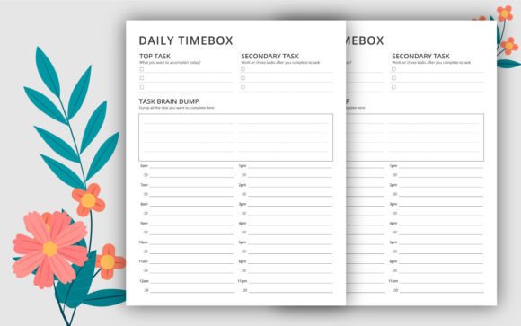 Daily Timebox Planner: Design Your Ideal Schedule