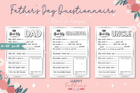 Designing Heartfelt Tributes: The Father's Day Questionnaire