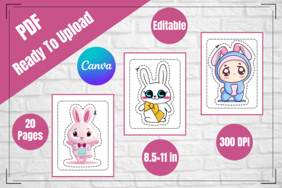 Easter Bunny Scissors Skills: A Design Asset for Development