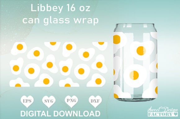 Fried Eggs Libbey Glass SVG: A Design Asset for Creative Projects