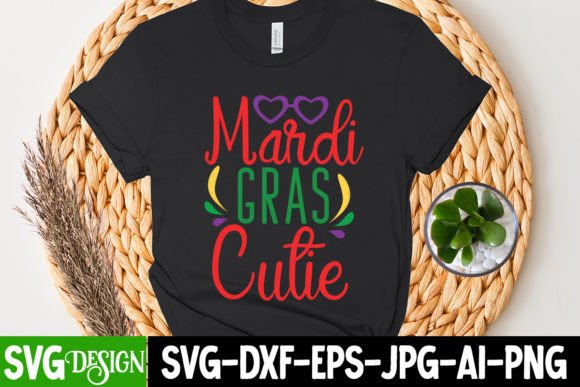 Mardi Gras Cutie SVG Cut File: Elevate Your Festive Designs