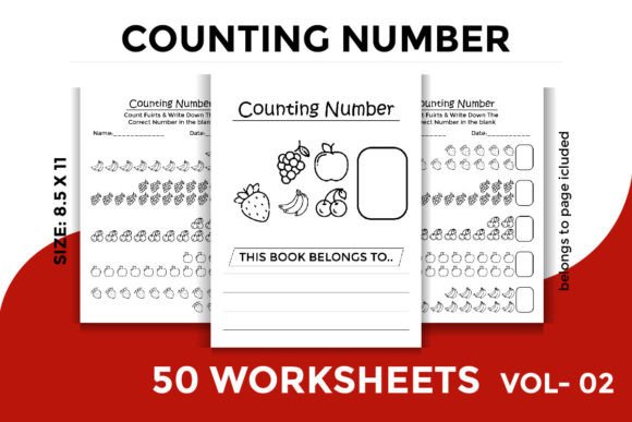 Math Counting Number Activity Worksheets: Design & Educational Value
