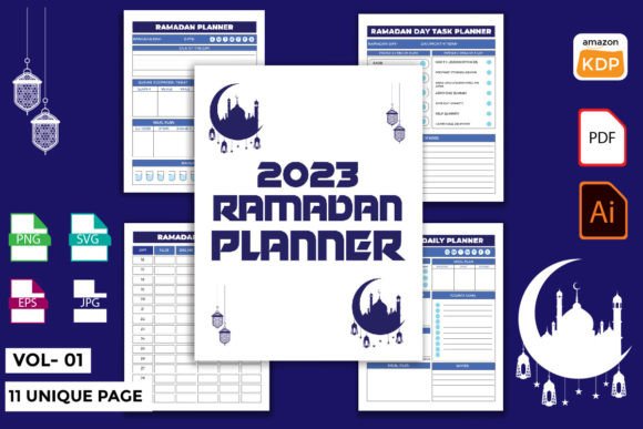 Ramadan Planner Unique Templates 2023: Designing for Productivity & Faith