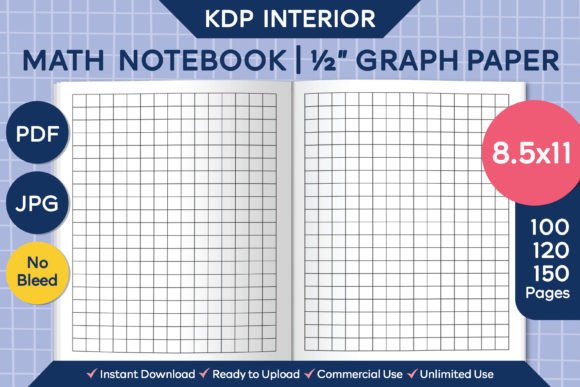 The Designer's Grid: Unlocking Precision with an 8.5x11 Math Notebook