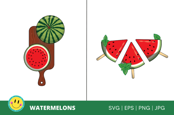 Watermelon Design Assets: Vibrant Graphics for Creative Projects